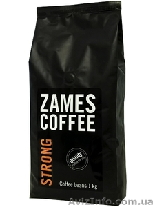 Кофе в зернах Zames Strong 1 кг - <ro>Изображение</ro><ru>Изображение</ru> #1, <ru>Объявление</ru> #1442207