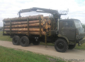 Услуги лесовоза с манипулятором