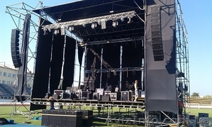 Оренда сцен,  подіумів