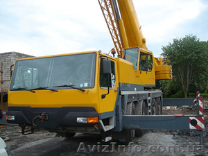 Аренда услуги большегрузного автокрана либхер 80 тонн по Украине.