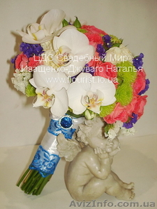 свадебный букет из орхидей - <ro>Изображение</ro><ru>Изображение</ru> #4, <ru>Объявление</ru> #850747