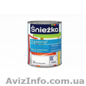 Эмаль Снежка 0, 8 л акриловая 