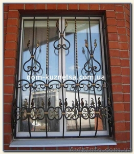 Кованые решетки на окна изготовление под заказ в Киеве - <ro>Изображение</ro><ru>Изображение</ru> #1, <ru>Объявление</ru> #1493002