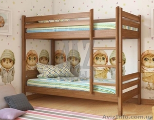 Кровать двухъярусная Кристи - <ro>Изображение</ro><ru>Изображение</ru> #1, <ru>Объявление</ru> #1485433