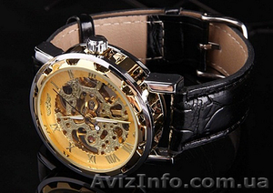 Популярные часы наручные Skeleton Winner - <ro>Изображение</ro><ru>Изображение</ru> #1, <ru>Объявление</ru> #1493393