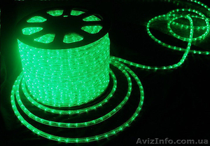 Дюралайт светодиодный led-2wrl зеленый, 100 метров - <ro>Изображение</ro><ru>Изображение</ru> #1, <ru>Объявление</ru> #1493015