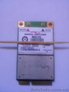  3G модем mini PCI Sierra Wireless MC5725 - <ro>Изображение</ro><ru>Изображение</ru> #1, <ru>Объявление</ru> #1493405