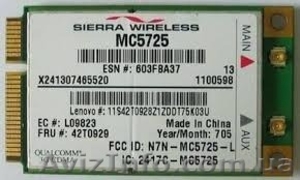  3G модем mini PCI Sierra Wireless MC5725 - <ro>Изображение</ro><ru>Изображение</ru> #2, <ru>Объявление</ru> #1493405