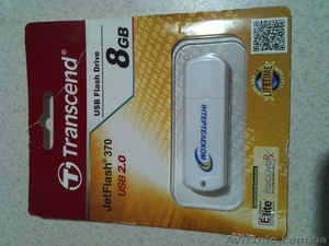 Продам флешку USB Transcend JetFlash370 8gb - <ro>Изображение</ro><ru>Изображение</ru> #1, <ru>Объявление</ru> #1493400