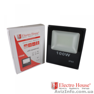 Продам  LED прожектор 100W IP65 ElectroHouse EH-LP-210 - <ro>Изображение</ro><ru>Изображение</ru> #1, <ru>Объявление</ru> #1503123