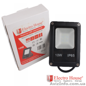 Продам LED прожектор 10W IP65 ElectroHouse EH-LP-205 - <ro>Изображение</ro><ru>Изображение</ru> #1, <ru>Объявление</ru> #1503126