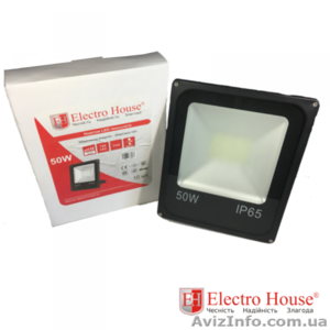 Продам LED прожектор 50W IP65 ElectroHouse EH-LP-208 - <ro>Изображение</ro><ru>Изображение</ru> #1, <ru>Объявление</ru> #1503135