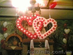 Воздушные шарики (Киев) шары на свадьбу, оформление свадьбы воздушными шарами - <ro>Изображение</ro><ru>Изображение</ru> #2, <ru>Объявление</ru> #1520530