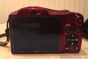 Продам циф.фотоаппарат Nikon Coolpix L610 Red + чехол + флешка на 32GB - <ro>Изображение</ro><ru>Изображение</ru> #1, <ru>Объявление</ru> #1516926