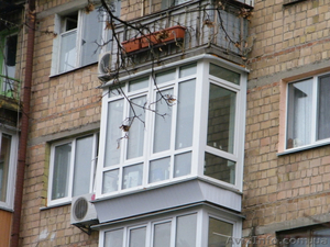 Пластиковые балконы и лоджии под ключ Рехау Rehau от Дизайн Пласт ТМ - <ro>Изображение</ro><ru>Изображение</ru> #6, <ru>Объявление</ru> #1523132