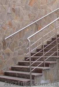 Перила из нержавеющей стали Кировоград. 