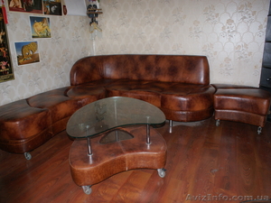Кожаный комплект роскошной мягкой мебели - <ro>Изображение</ro><ru>Изображение</ru> #4, <ru>Объявление</ru> #1531648