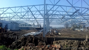 Пропонуємо монтаж виробничо-складських будівель