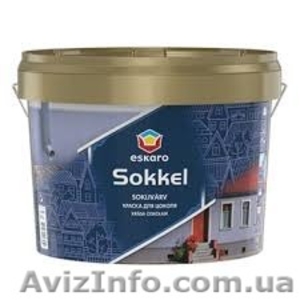Eskaro Sokkel краска для цоколей .9,5 л. - <ro>Изображение</ro><ru>Изображение</ru> #1, <ru>Объявление</ru> #1362255