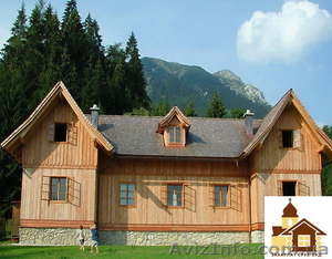 Деревянные дома в сруб Купить готовый дом бревно