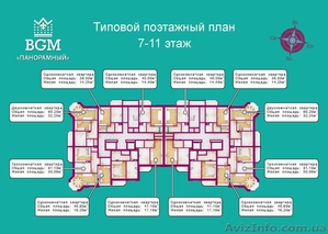 "BGM" продаёт новые 1,2,3-комн.квартиры в Ирпене. - <ro>Изображение</ro><ru>Изображение</ru> #7, <ru>Объявление</ru> #1545381