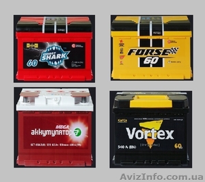 Стартерный  аккумулятор. Аккумуляторные батареи для авто.