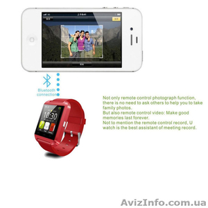 Uwatch U8 умные часы смарт Bluetooth на iOS или Android - <ro>Изображение</ro><ru>Изображение</ru> #3, <ru>Объявление</ru> #1560846