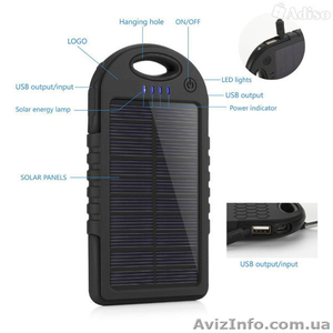Солнечная батарея панель зарядное устройство двойное USB 5000 мАч Противоударная - <ro>Изображение</ro><ru>Изображение</ru> #5, <ru>Объявление</ru> #1560849