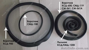 Воротник противопыльный КСД600,  900,  1200,  СМД-108