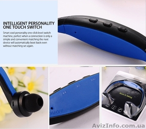 Epik S9 Спортивные Bluetooth Наушники водонепроницаемые беспроводные блютуз  - <ro>Изображение</ro><ru>Изображение</ru> #2, <ru>Объявление</ru> #1584613