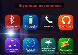 Epik S9 Спортивные Bluetooth Наушники водонепроницаемые беспроводные блютуз  - <ro>Изображение</ro><ru>Изображение</ru> #4, <ru>Объявление</ru> #1584613