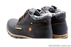 Мужские зимние кожаные ботинки Columbia, теплые, стильные - <ro>Изображение</ro><ru>Изображение</ru> #1, <ru>Объявление</ru> #1585757