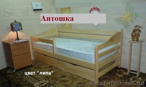 Подростковая кровать из дерева Антошка - <ro>Изображение</ro><ru>Изображение</ru> #1, <ru>Объявление</ru> #1585295