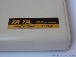 Біндер (брошурувальник) TATA Model: e-Bind - <ro>Изображение</ro><ru>Изображение</ru> #5, <ru>Объявление</ru> #1590055