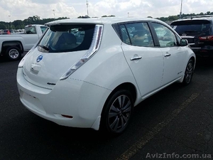 Белоснежный электромобиль Nissan Leaf SV - <ro>Изображение</ro><ru>Изображение</ru> #2, <ru>Объявление</ru> #1587543