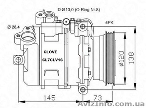 Компрессор кондиционера для BMW 5 в Харькове