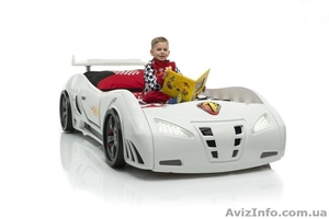 Детская кровать в виде автомобиля "Extra turbo power" + подарок - <ro>Изображение</ro><ru>Изображение</ru> #5, <ru>Объявление</ru> #1592033