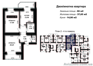 Продам двухкомнатную квартиру в центре Ирпеня, с документами - <ro>Изображение</ro><ru>Изображение</ru> #3, <ru>Объявление</ru> #1591483