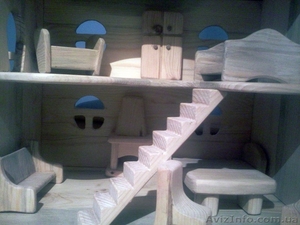 Кукольный домик из дерева. Ручная работа - <ro>Изображение</ro><ru>Изображение</ru> #5, <ru>Объявление</ru> #1600066