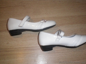 Продам туфли лаковые белые 27 размер, 16,5 см.  - <ro>Изображение</ro><ru>Изображение</ru> #4, <ru>Объявление</ru> #1597439