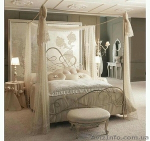 Кровать кованая с балдахином Новелла - <ro>Изображение</ro><ru>Изображение</ru> #2, <ru>Объявление</ru> #1608809