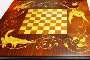 Шахматный стол - Венценосные журавли. - <ro>Изображение</ro><ru>Изображение</ru> #1, <ru>Объявление</ru> #1611257