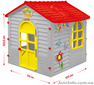 Игровой дом детский серый Лесной - <ro>Изображение</ro><ru>Изображение</ru> #2, <ru>Объявление</ru> #1611870