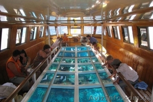 Прогулка по морю на корабле со стеклянным дном - <ro>Изображение</ro><ru>Изображение</ru> #1, <ru>Объявление</ru> #1615942