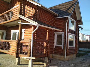 Продается деревянный дом-сруб в скандинавском стиле под Киевом - <ro>Изображение</ro><ru>Изображение</ru> #4, <ru>Объявление</ru> #1616844