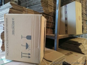 Коробки картонные Б/У в хорошем состоянии, для любых потребностей. - <ro>Изображение</ro><ru>Изображение</ru> #3, <ru>Объявление</ru> #1625671