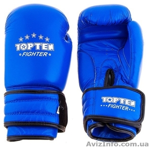 Боксерские перчатки TopTen TT025 (кожа) - <ro>Изображение</ro><ru>Изображение</ru> #1, <ru>Объявление</ru> #1493354