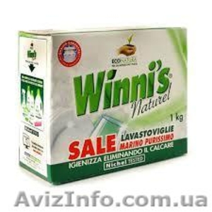 Эко-соль для посудомоечных машин Winni's (1 кг.) - <ro>Изображение</ro><ru>Изображение</ru> #1, <ru>Объявление</ru> #1642192