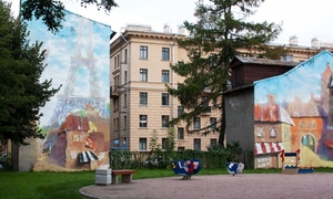 Роспись фасада, Мурал-арт, Рисунок на здании, Художественное оформление зданий,  - <ro>Изображение</ro><ru>Изображение</ru> #1, <ru>Объявление</ru> #1649946