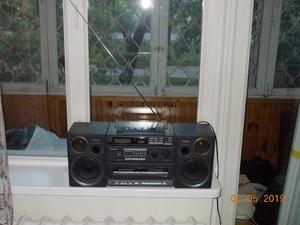 Продаю 2-х кассетный магнитофон с радио и CD, Panasonic RX-DT680 - <ro>Изображение</ro><ru>Изображение</ru> #2, <ru>Объявление</ru> #1654626